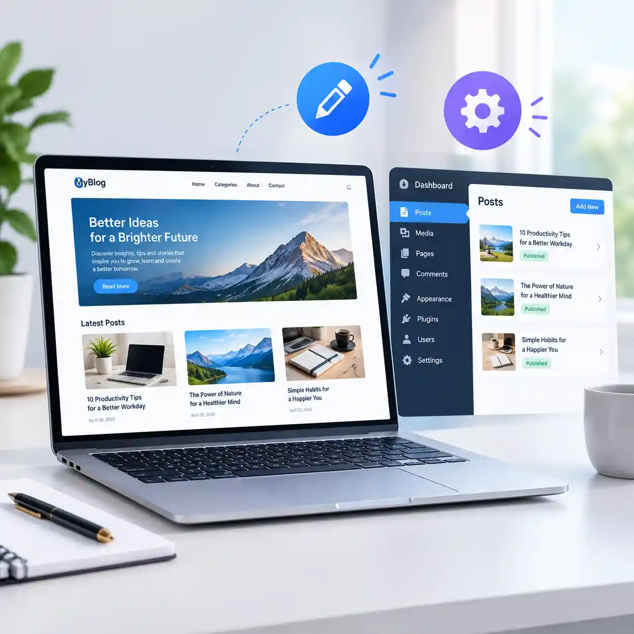 Dynamic Website Design (WordPress)
